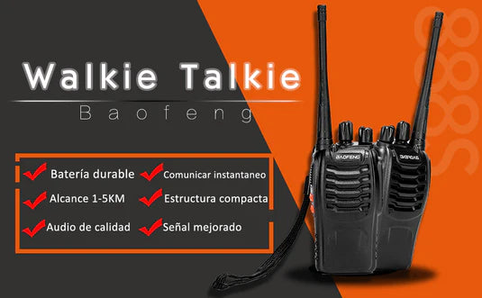 Kit Radios Walkie Talkie Recargables Originalwok 📶