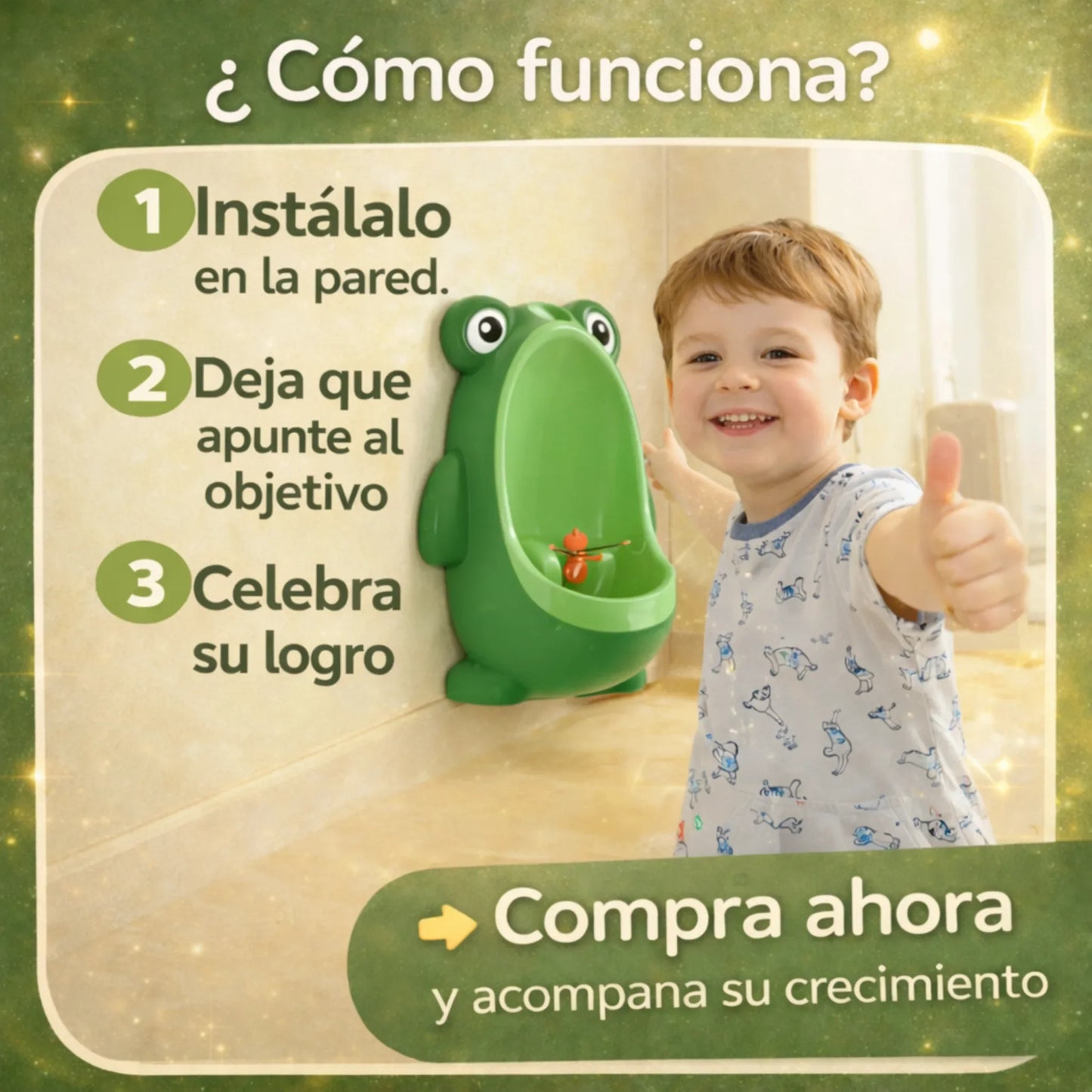 Toilet training | Baño de aprendizaje