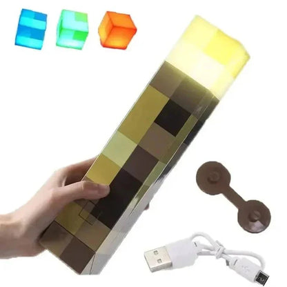 Lámpara Blocklight - Aventura Pixel