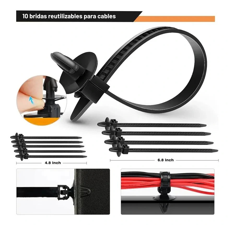 KIT UNIVERSAL DE CLIPS Y GRAPAS AUTOMOTRICES – 725 PIEZAS + HERRAMIENTAS
