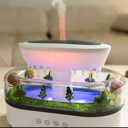 Difusor Humidificador LED con Micro Paisaje de 250 ml