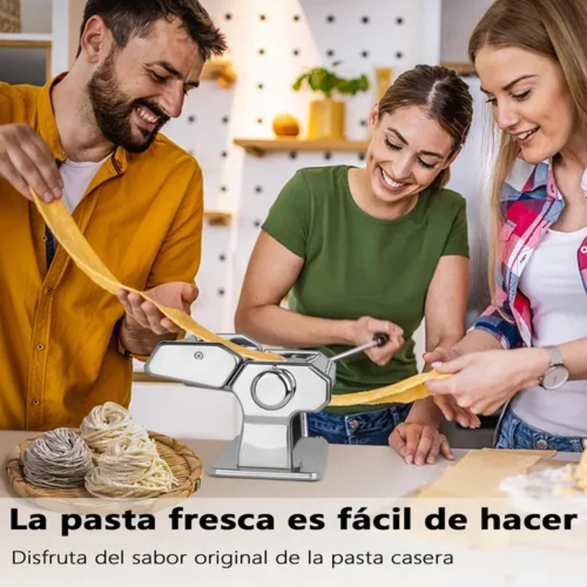 Tirador de Pasta de Acero Inoxidable