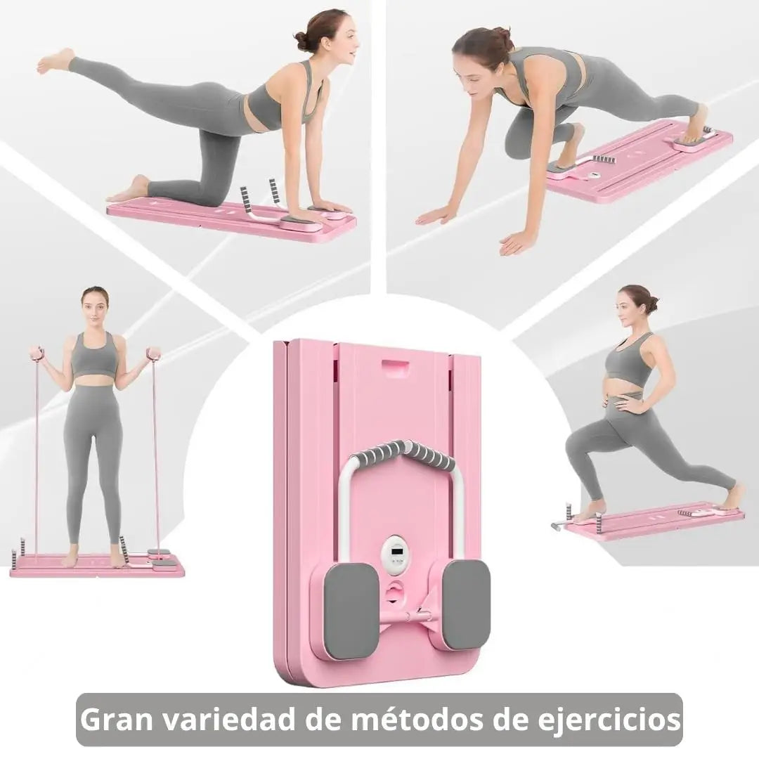 🧘‍♀️ Fitness Pilates Board® - Tabla Fitness Multifunción Plegable 💪🏠✨