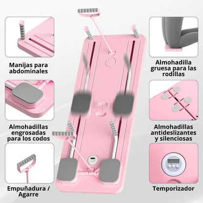 🧘‍♀️ Fitness Pilates Board® - Tabla Fitness Multifunción Plegable 💪🏠✨