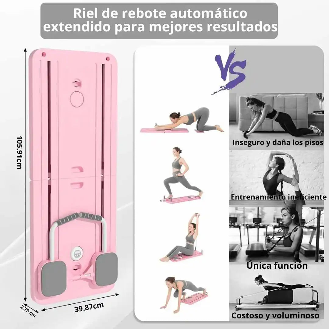 🧘‍♀️ Fitness Pilates Board® - Tabla Fitness Multifunción Plegable 💪🏠✨