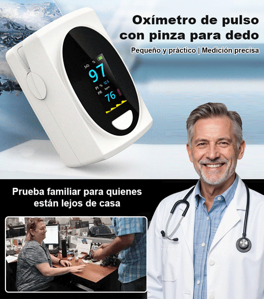 Monitor Avanzado de Oxigeno en Sangre