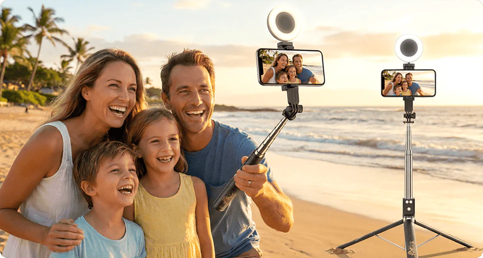 Soporte Selfie Multifuncional 6 en 1
