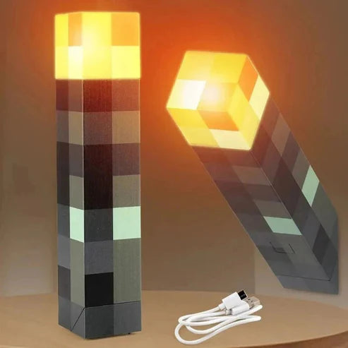 Lámpara Blocklight - Aventura Pixel