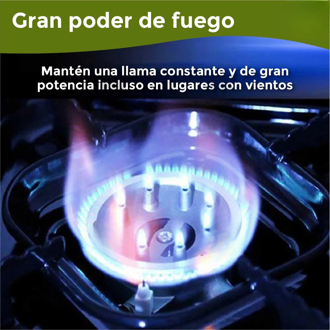 Estufa Portátil Premium 1 quemador + Maletín de Regalo 🌲🔥