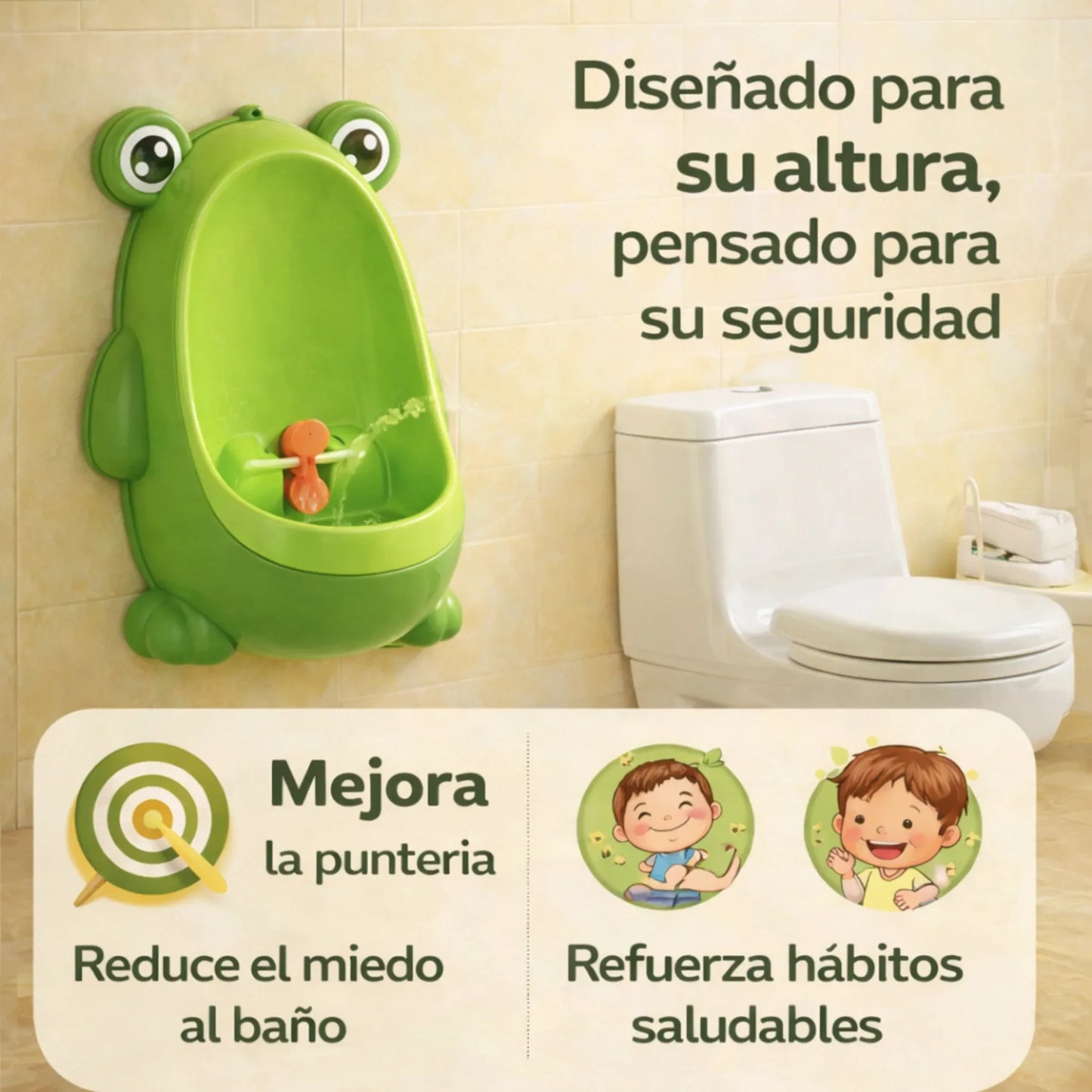Toilet training | Baño de aprendizaje