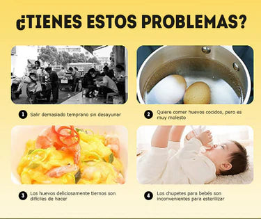Hervidores De Huevos Eléctricos De 6 Puestos