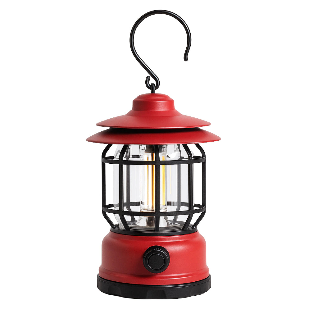 Faro de luz Led Vintage Recargable ideal para Camping y luz de emergencia