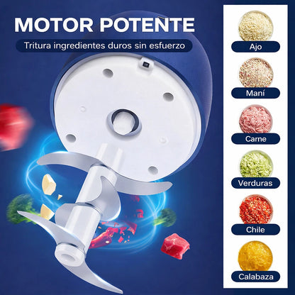 Picadora de alimentos eléctrica potente y de gran capacidad