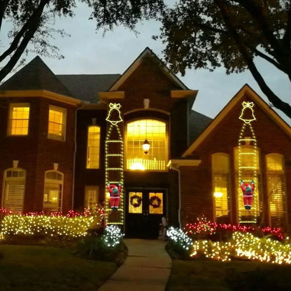 Escalera de Papá Noel Navideña