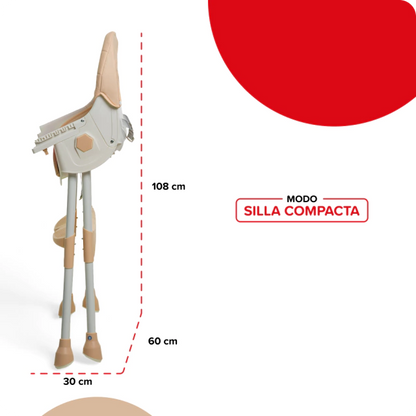 Silla de Comer 4 en 1 Mecedora para Niños