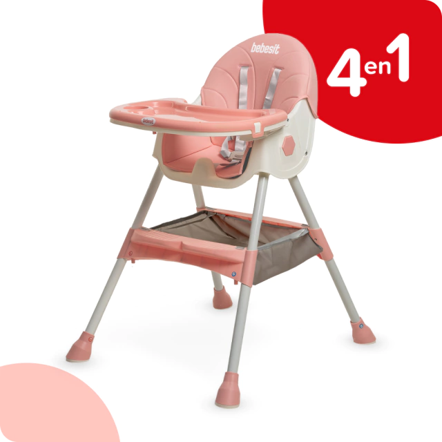 Silla de Comer 4 en 1 Mecedora para Niños