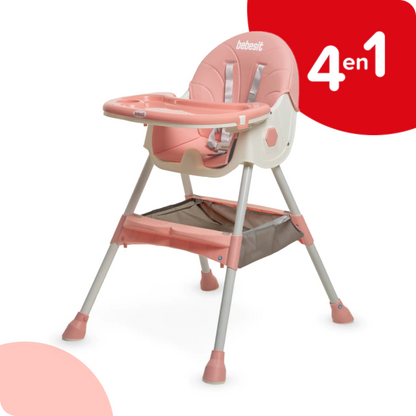 Silla de Comer 4 en 1 Mecedora para Niños
