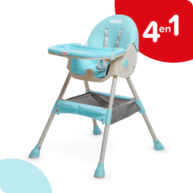 Silla de Comer 4 en 1 Mecedora para Niños