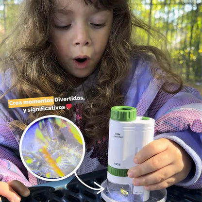 Microscopio | MicroToy | Regálale la experiencia de un microscopio, en un juguete portátil