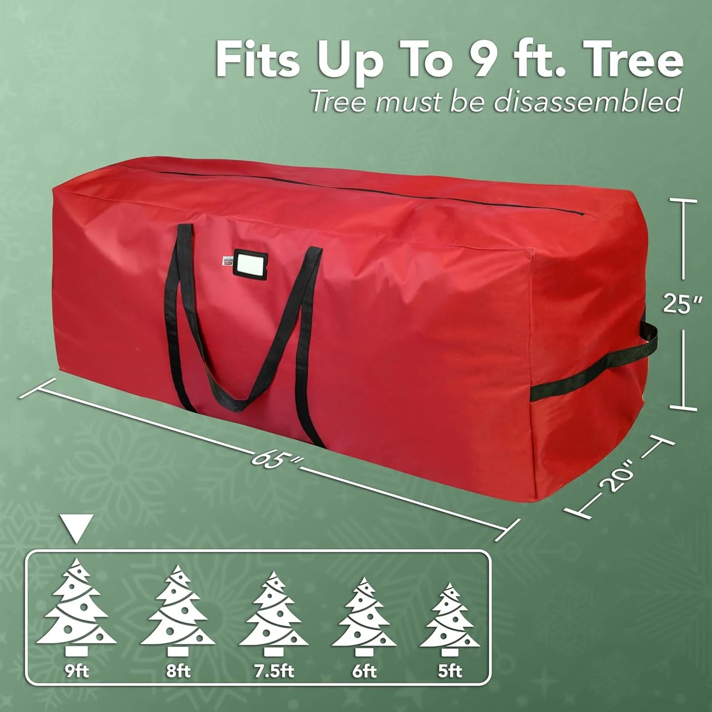 🎅Oferta Especial 50% de descuento🌟en bolsa para guardar árbol 🎄 de Navidad, impermeable y duradera