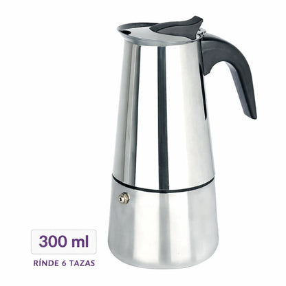 Cafetera italiana de acero inoxidable IZECOFFE MASTER