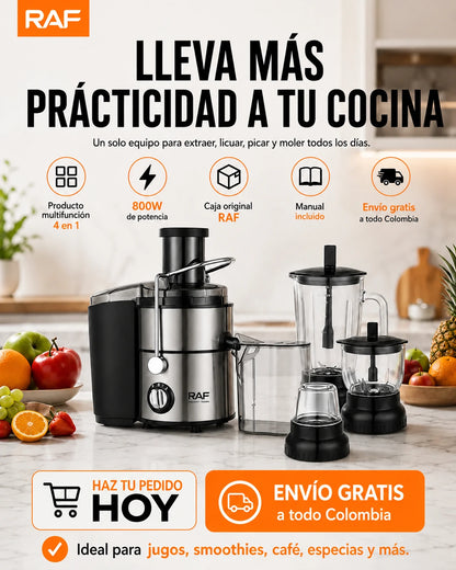 LICUOEXTRACTOR 4 en 1 | La solución definitiva para tu cocina