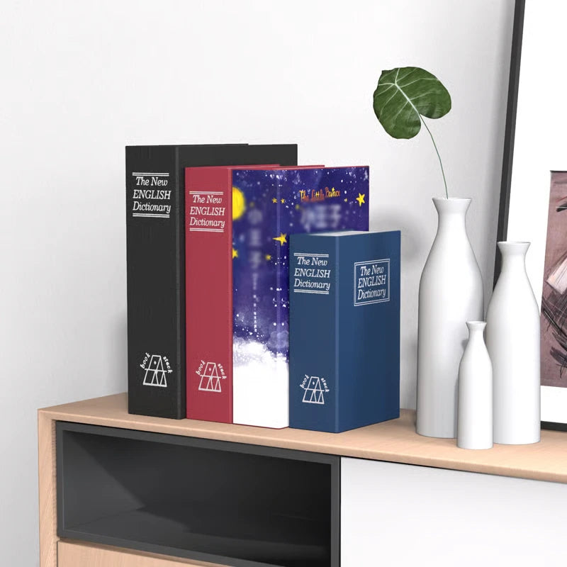🔑Caja fuerte secreta en forma de libro💵