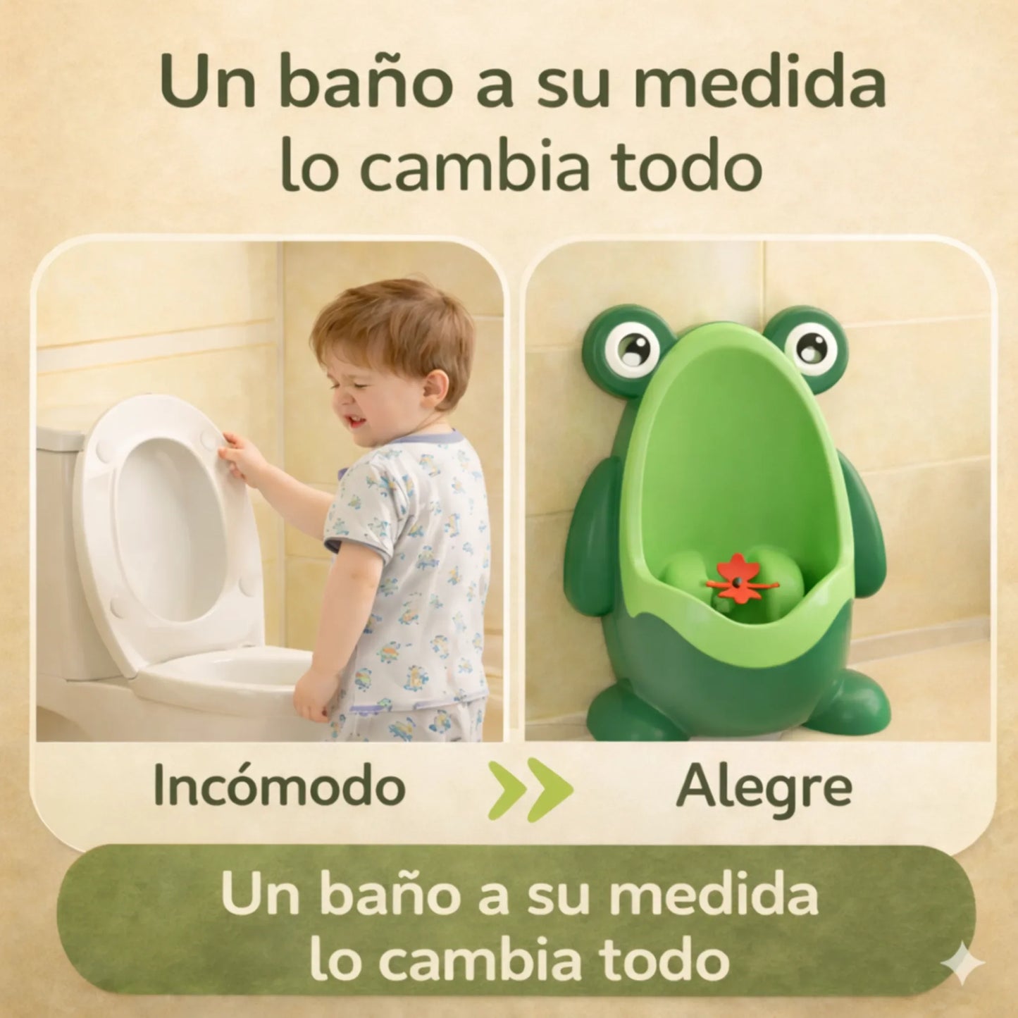 Toilet training | Baño de aprendizaje