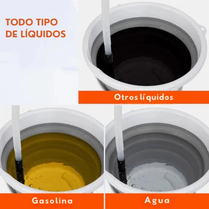 Bomba de Trasvase Eléctrica Portátil Multiusos