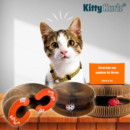 Rascador Mágico para Gato - Kitty Kurlz™ 2 x 1