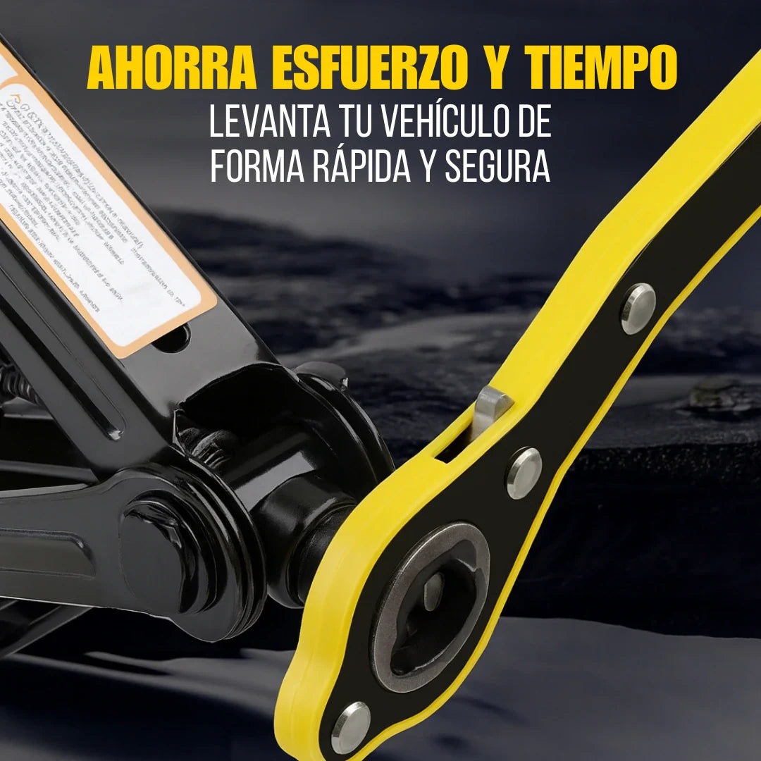 Llave Multifuncional para Gato de Carro – Herramienta de Emergencia Rápida y Segura