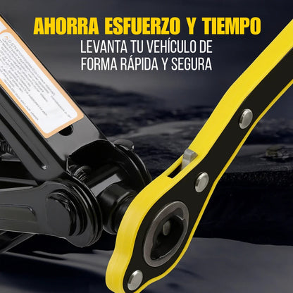Llave Multifuncional para Gato de Carro – Herramienta de Emergencia Rápida y Segura