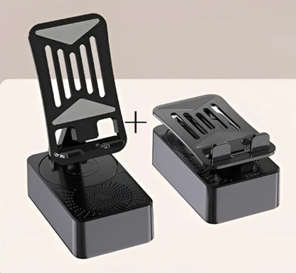 Parlante Bluetooth 3 en 1 con Soporte para Celular y Power Bank