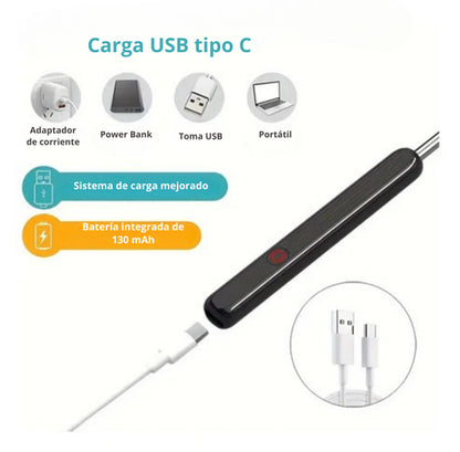 Limpia Oídos con Cámara