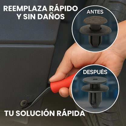 Kit Universal de Clips y Pernos para Carros 100 y 680 Piezas Más Herramientas de Obsequio