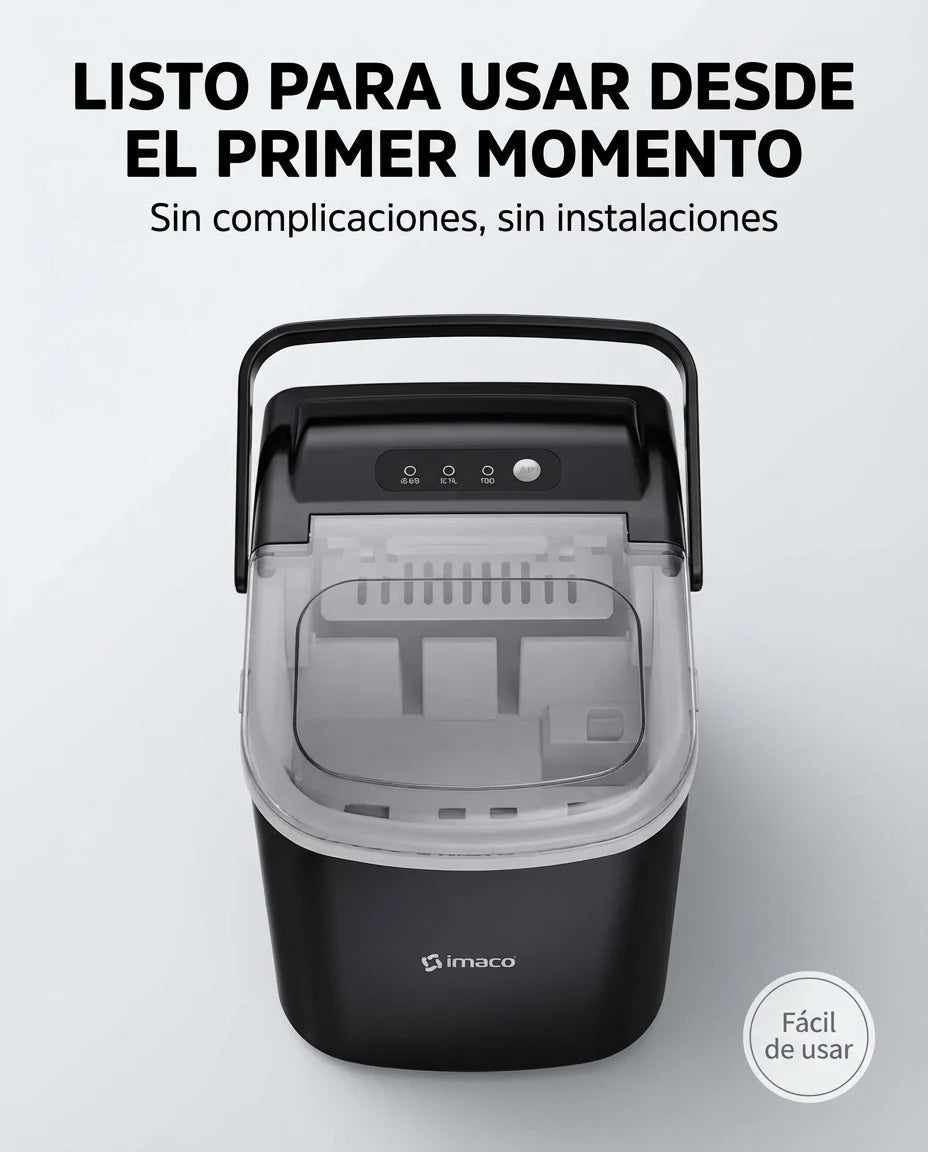 Generador Inteligente de Hielo Imaco Ice Pro 15KG