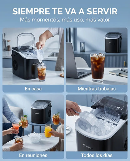 Generador Inteligente de Hielo Imaco Ice Pro 15KG