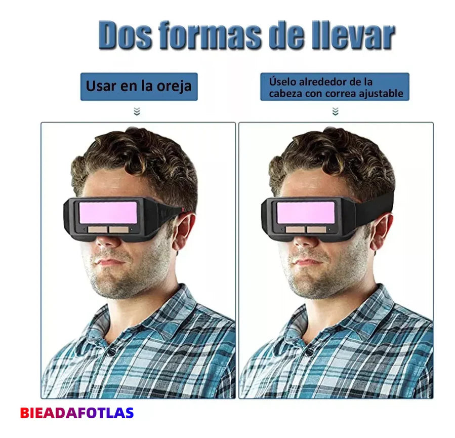 Gafas de Soldar con Oscurecimiento Automático SolarVision®