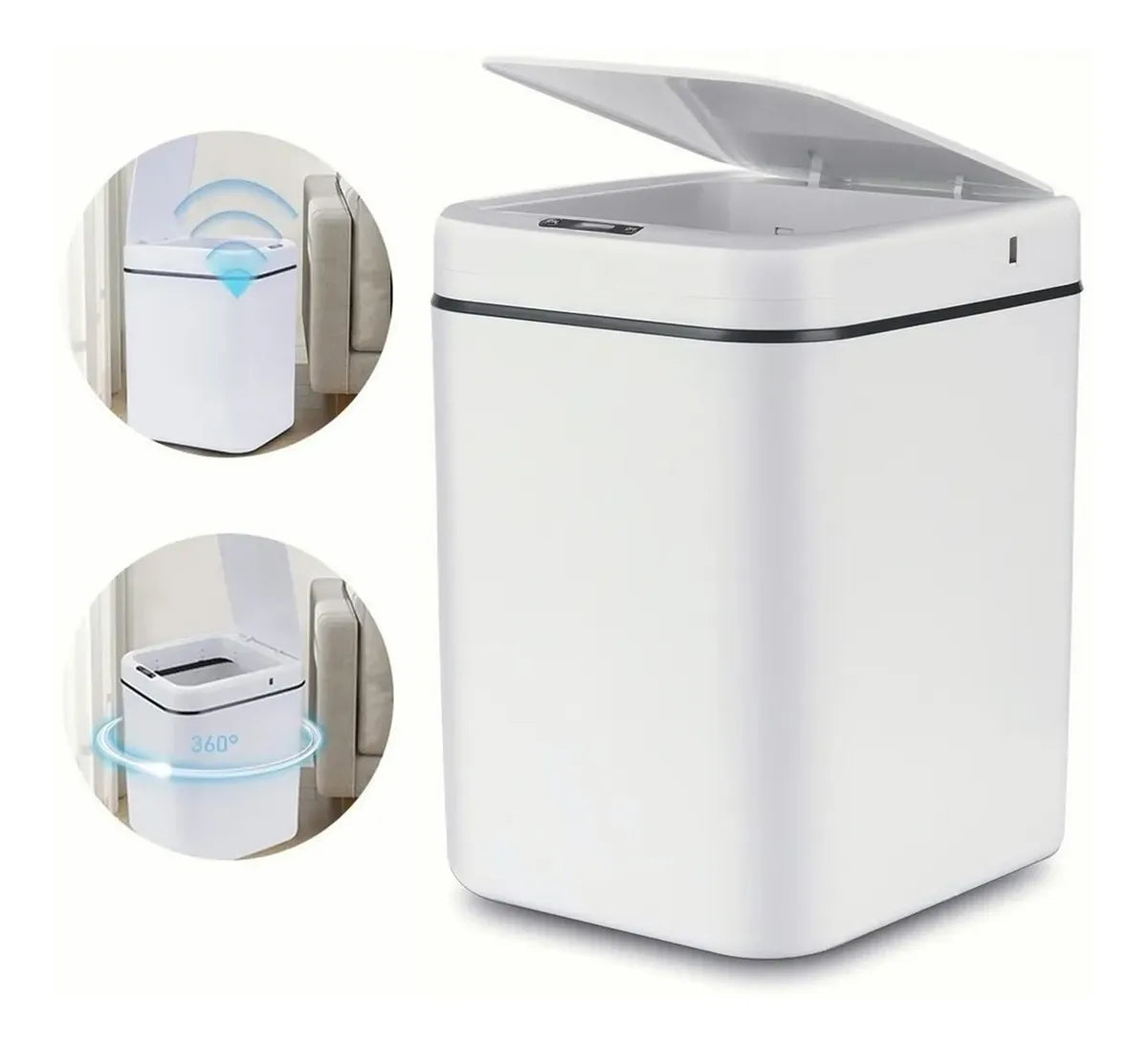 Cesta Con Sensor Inteligente 🚮🗑