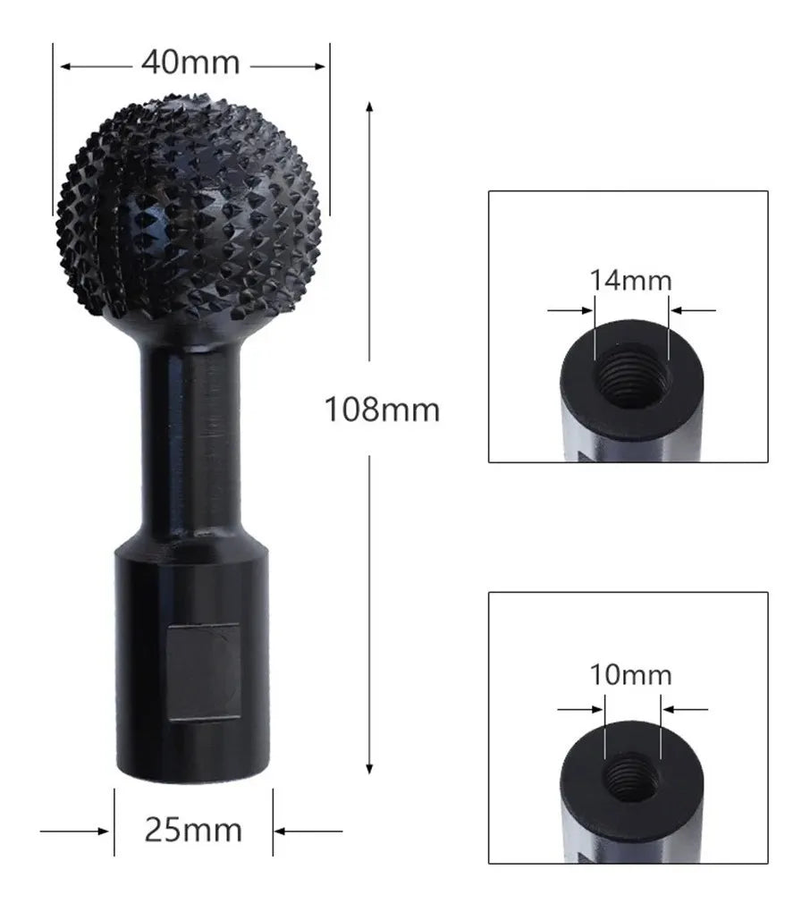 BROCA ESCOFINA PARA AMOLADORA M14