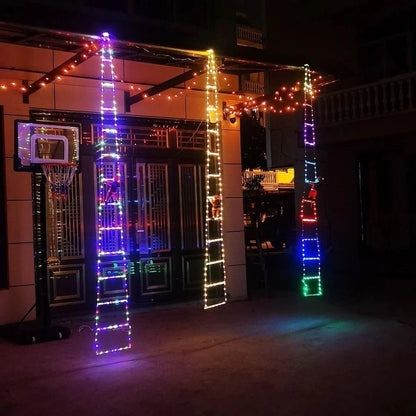 Escalera de Papá Noel Navideña
