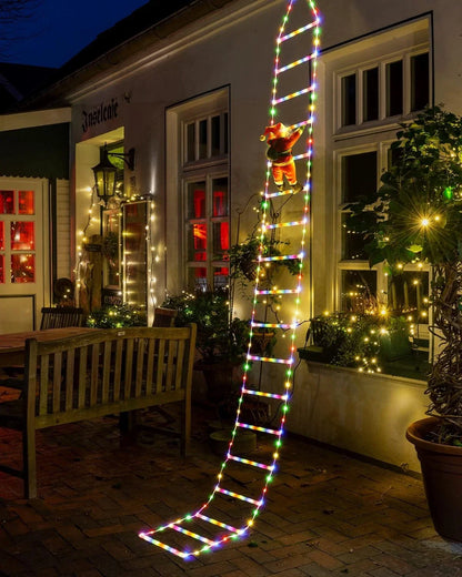 Escalera de Papá Noel Navideña