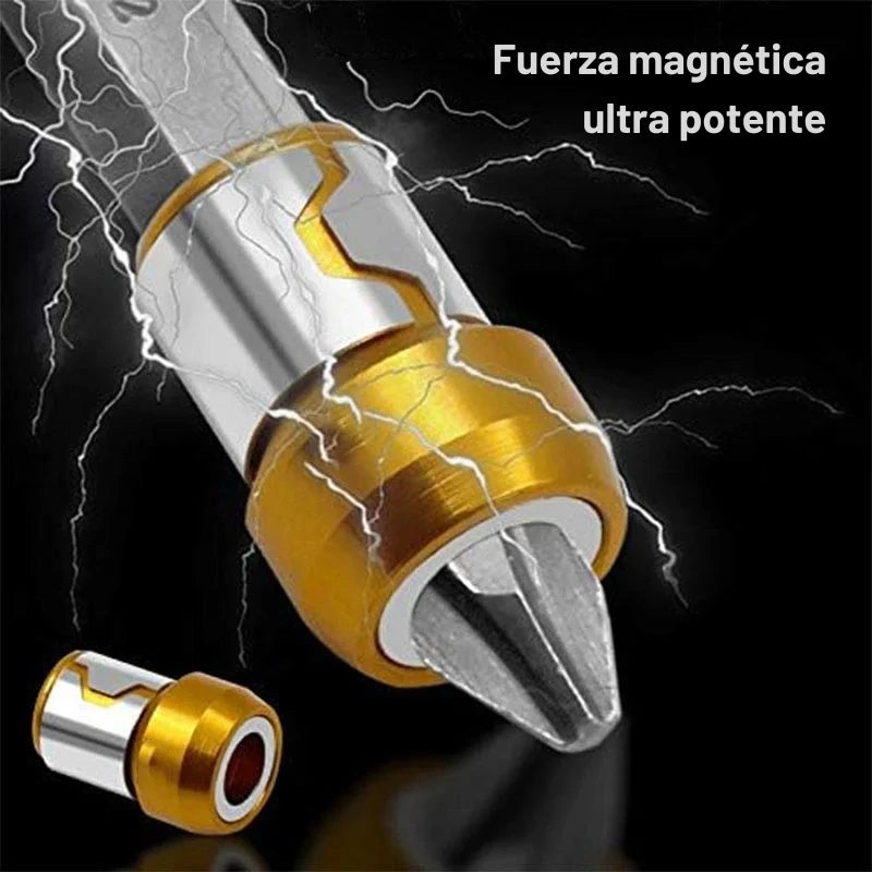 Punta de destornillador magnética