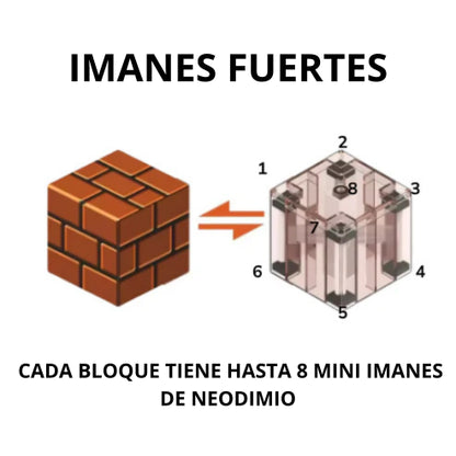 Bloques magnéticos BeeFun BeeBricks – 100 piezas + Envío GRATIS