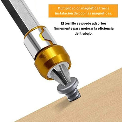 Punta de destornillador magnética
