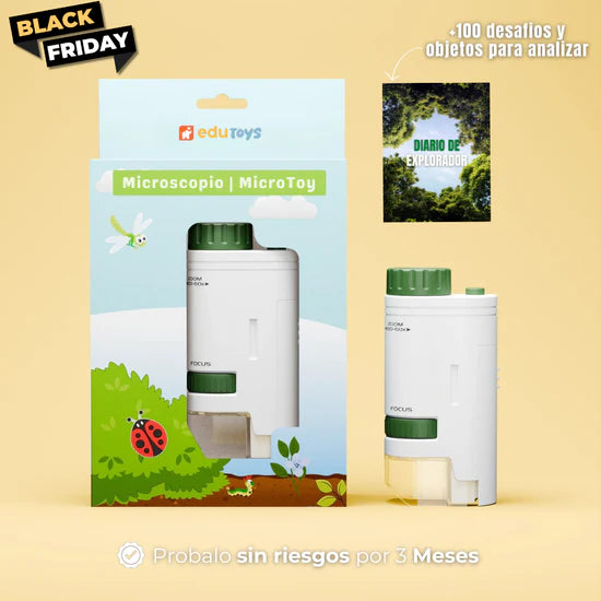 Microscopio | MicroToy | Regálale la experiencia de un microscopio, en un juguete portátil