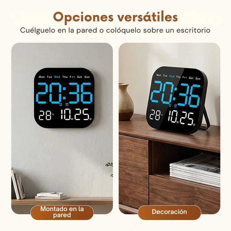 Despertador Digital Multifuncional para Casa o Escritório
