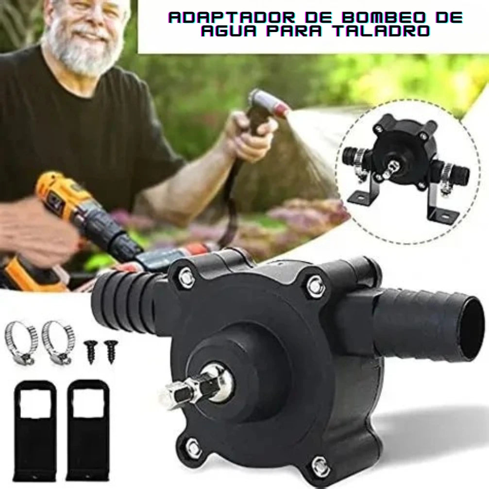 Adaptador de bombeo de agua para taladro FASTWATER