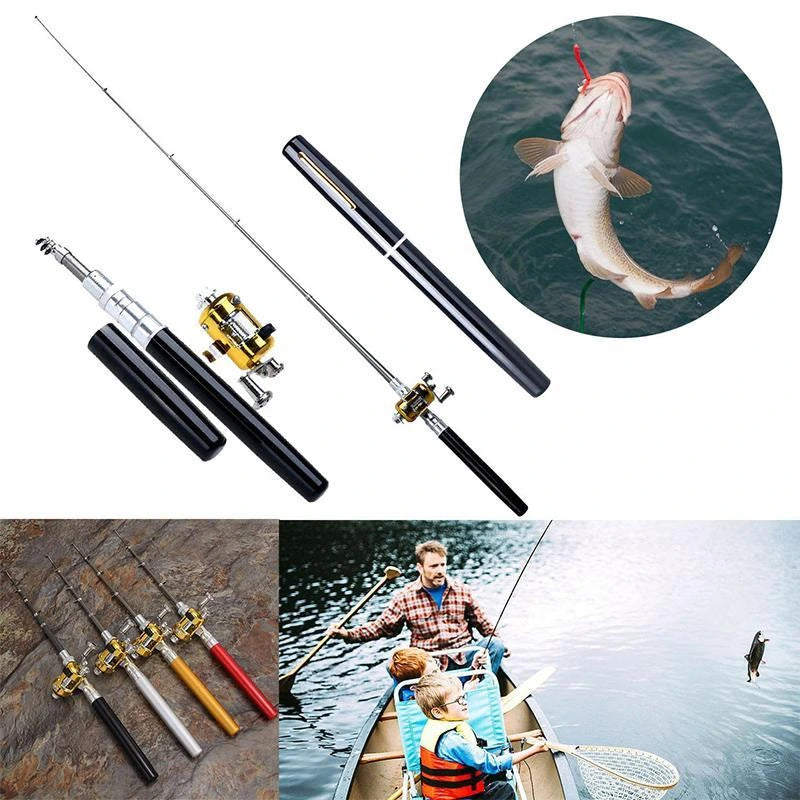 Promoción 2026 🎣 Cañas de Pescar Telescópica de Bolsillo