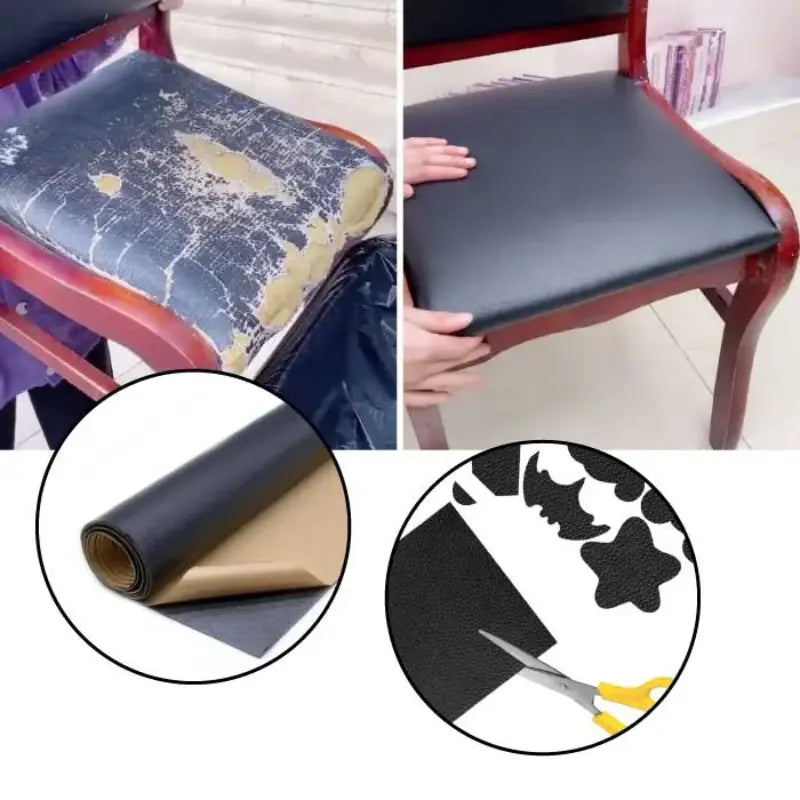 Kit de reparación instantánea| PARCHE DE CUERO